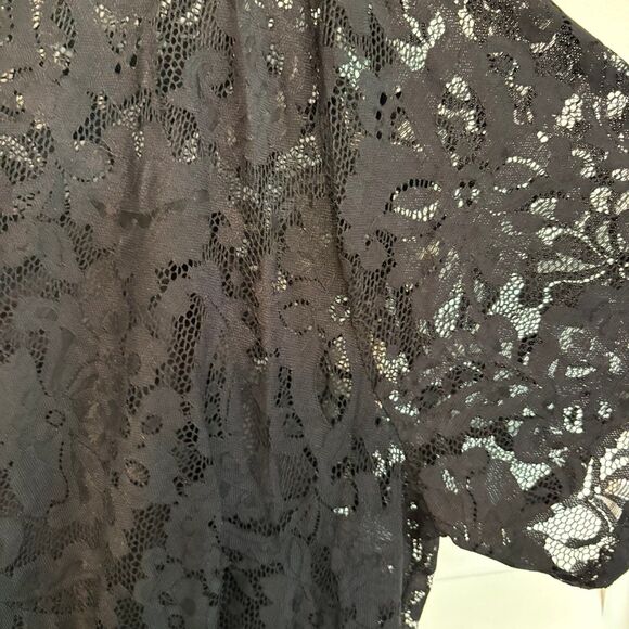 Bloomchic Black Lace Dress Size 18-20 - Picture 4 of 8